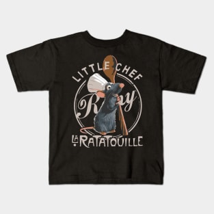 Ratatouille Tribute - Ratatouille Little Chef Kitchen - Epcot Remy Haunted Mansion - Pixar Rat Lion King Wall e - Up - ratatouille - Pirates Of The Caribbean - ratatouille -Tangled Kids T-Shirt